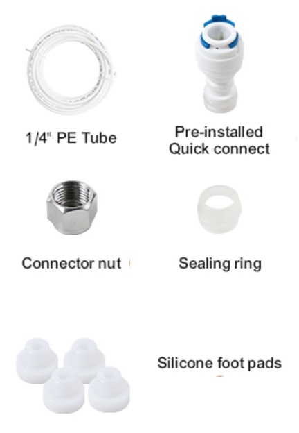 bottled water dispensing system for refrigerator