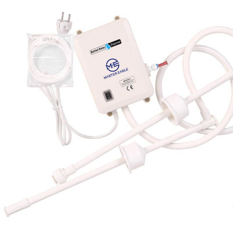 sistema dispensador de agua embotellada de doble entrada para refrigerador dual inlet bottled water dispensing system for refrigerator