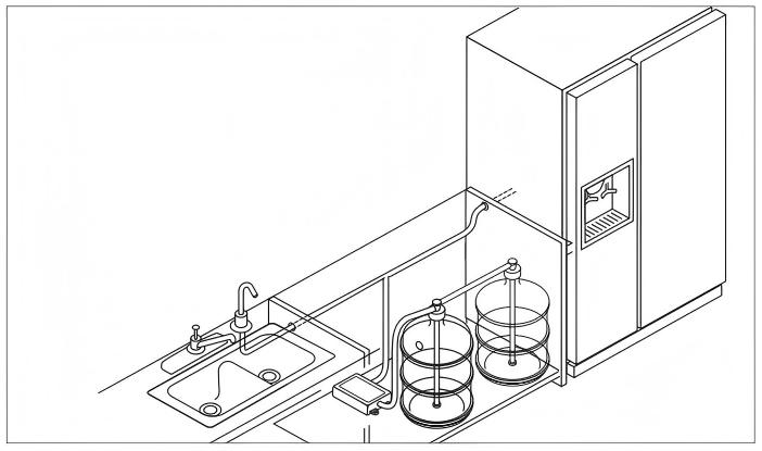 refrigerador con sistema BW de doble entrada refrigerator with Dual inlet BW system
