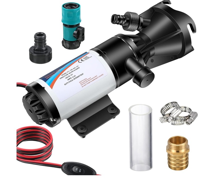 Bomba maceradora para RV RV macerator pump