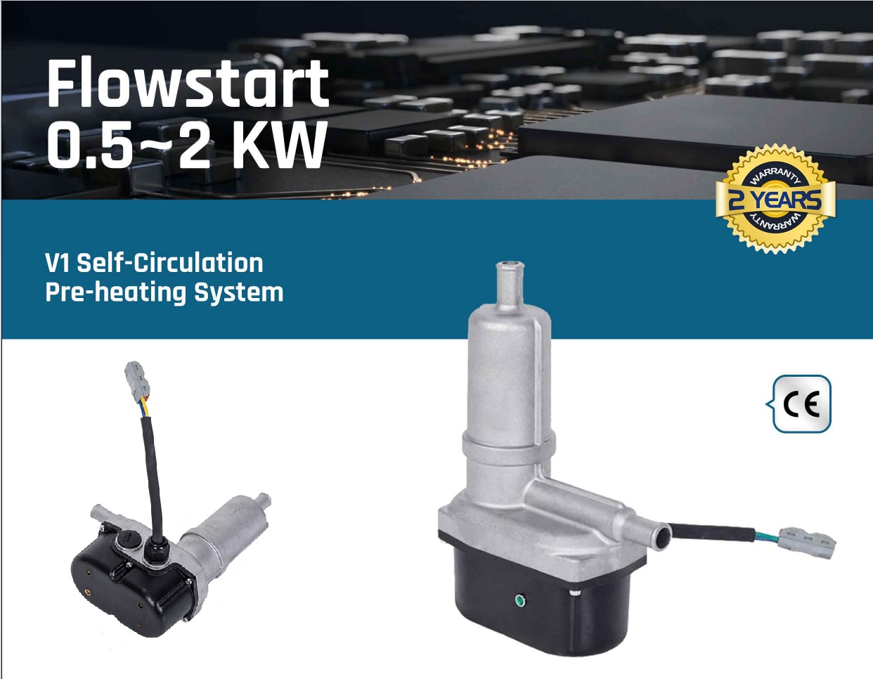 LS 500R FLOWSTART COOLANT HEATER