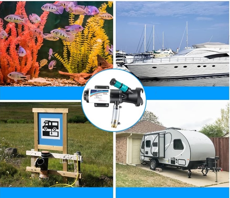 uso de la bomba maceradora de AGUAS RESIDUALES F71 usage fo F71 WASTE WATER macerator pump