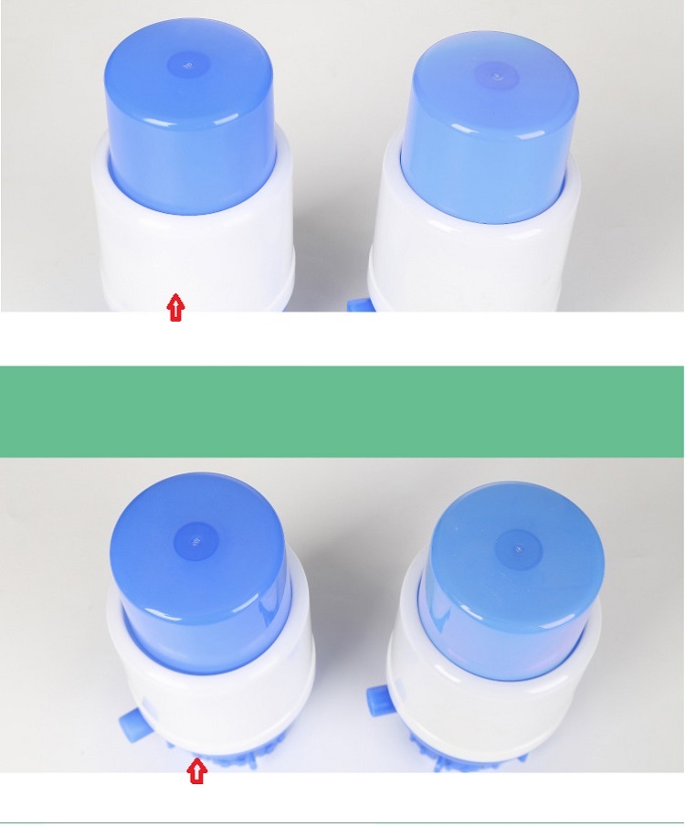Portable manual bottle pump